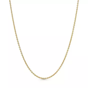 Pandora® 'Classic' Damen Verchromtem Metall Halsketten ohne Anhänger - Gold 368727C00-45