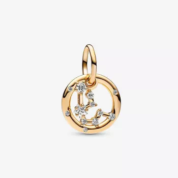 Pandora® 'Zodiac sign' Dames Verguld Metaal Bedel - Goudkleurig 762717C01