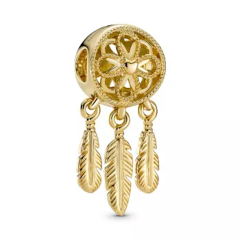 Pandora® 'Spiritual Dreamcatcher' Damen Verchromtem Metall Charm - Gold 767200C00