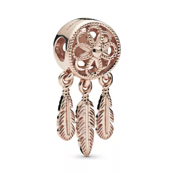 Pandora® 'Spiritual Dreamcatcher' Damen Verchromtem Metall Charm - Rosé 787200C00