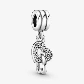 Pandora® 'Hearts' Femmes Argent Charm - Argent 791242CZ