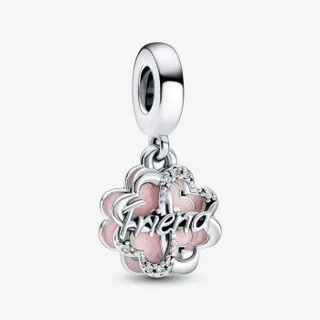 Pandora® 'Family & friends' Dames Zilver 925 925 Bedel - Zilverkleurig 792245C01