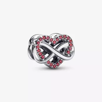 Pandora® 'Infinity Heart' Femmes Argent Charm - Argent 792246C01