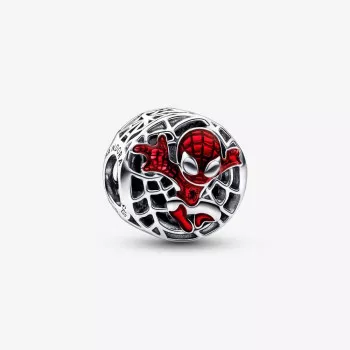 Pandora® 'Marvel Spider-man' Damen Sterling Silber Charm - Silber 792350C01