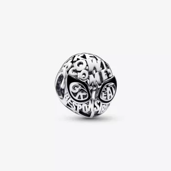 Pandora® 'Marvel Spider-man' Damen Sterling Silber Charm - Silber 792351C01