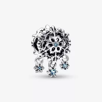 Pandora® 'Snowflake' Damen Sterling Silber Charm - Silber 792367C01