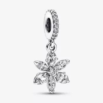 Pandora® 'Herbarium Cluster' Damen Sterling Silber Charm - Silber 792382C01