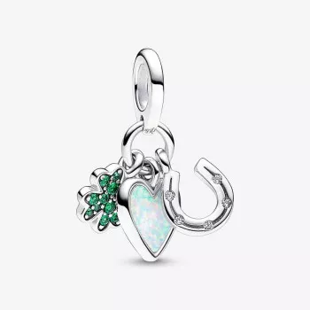 Pandora® 'Clover' Femmes Argent Charm - Argent 792755C01