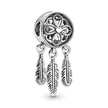 Pandora® 'Spiritual Dreamcatcher' Damen Sterling Silber Charm - Silber 797200
