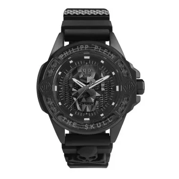 Philipp Plein® Analog 'The $kull Carbon Fiber' Herren Uhr PWAAA2022