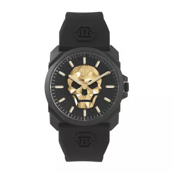 Philipp Plein® Analog 'The $kull King' Herren Uhr PWLAA0322