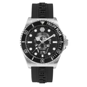 Philipp Plein® Analogique 'The $kull Diver' Hommes Montre PWOAA0122