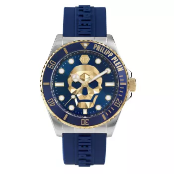 Philipp Plein® Analogique 'The $kull Diver' Hommes Montre PWOAA0222