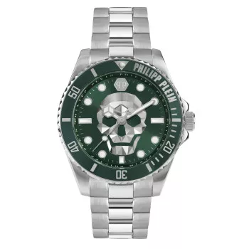 Philipp Plein® Analogique 'The $kull Diver' Hommes Montre PWOAA0622