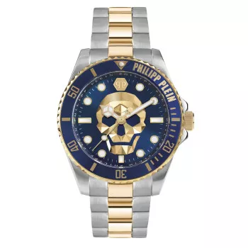 Philipp Plein® Analogique 'The $kull Diver' Hommes Montre PWOAA0722