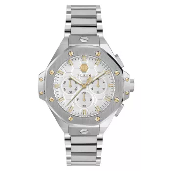 Philipp Plein® Chronographe 'Plein Chrono Royal' Mixte Montre PWPSA0224