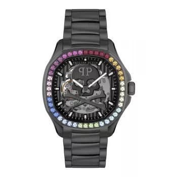 Philipp Plein® Analog '$keleton $pectre' Herren Uhr PWRAA0823