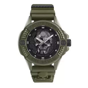 Philipp Plein® Analoog 'The $kull ecoceramic' Heren Horloge PWUBA0423