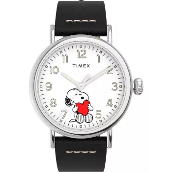 Timex® Analogue 'Peanuts Waterbury Standard' Men's Watch TW2U72200