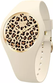 Ice Watch® Analogue 'Ice Leopard - Almond Skin' Women's Watch (Small) 021727