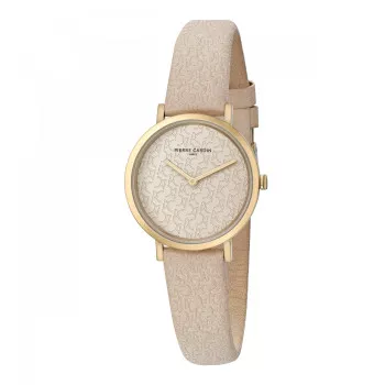Pierre Cardin® Analoog 'Belleville pc monogram' Dames Horloge CBV.1503