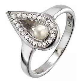 Pierre Cardin® Dames Zilver 925 925 Ring (sieraad) - Zilverkleurig PCRG-90297.A.18