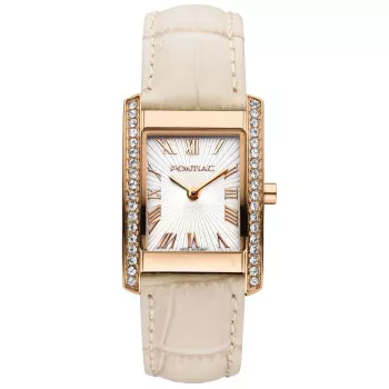 Pontiac® Analoog 'Classic' Dames Horloge P10008