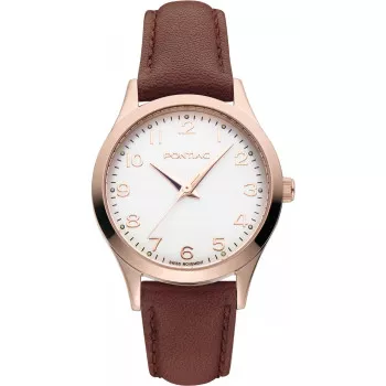 Pontiac® Analoog 'Timeless' Dames Horloge P10042