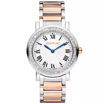 Pontiac® Analoog 'Roman' Dames Horloge P10050
