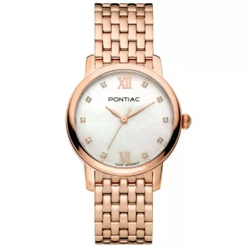 Pontiac® Analoog 'Lancaster' Dames Horloge P10060