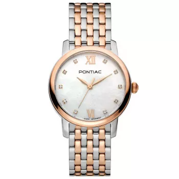 Pontiac® Analoog 'Lancaster' Dames Horloge P10063