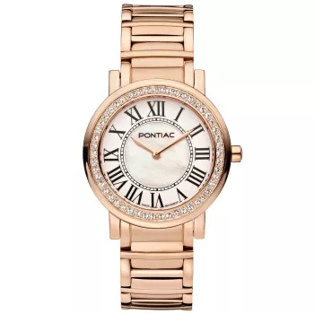 Pontiac® Analoog 'Roman' Dames Horloge P10080