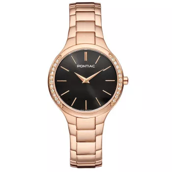 Pontiac® Analoog 'Lyra' Dames Horloge P10093