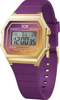 Ice Watch® Digitaal 'Ice digit retro - violet dusk' Dames Horloge (Small) 023311