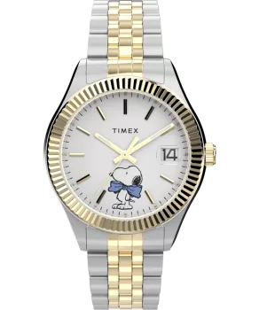 Timex® Analoog 'Peanuts legacy bowtie' Dames Horloge TW2Y11100