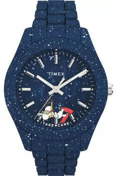 Timex® Analogue 'Peanuts Legacy Ocean' Unisex's Watch TW2V53300