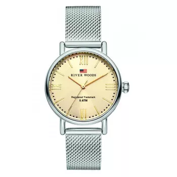 River Woods® Analoog 'Wisconsin' Dames Horloge RW340035