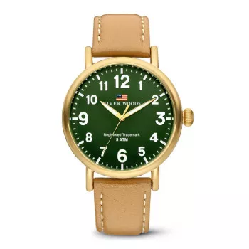 River Woods® Analoog 'Sacramento' Heren Horloge RW420022