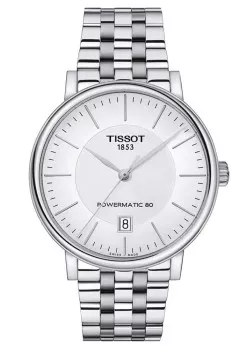 Tissot® Analoog 'Carson premium powermatic 80' Heren Horloge T1224071103100