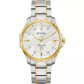 Bulova® Analogue 'Marine Star' Women's Watch 98P227