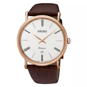 Seiko® Analogue 'Premier' Men's Watch SKP398P1 #1