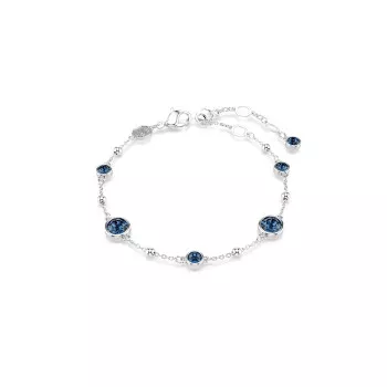 Swarovski® 'Imber' Women's Base Metal Bracelet - Silver 5730679