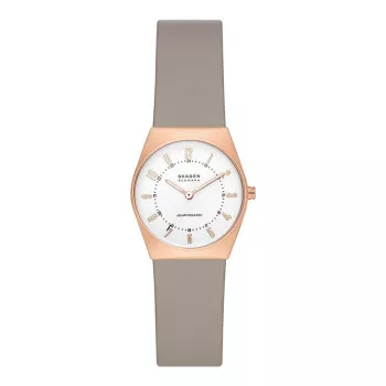 Skagen® Analoog 'Grenen lille solar powered' Dames Horloge SKW3079