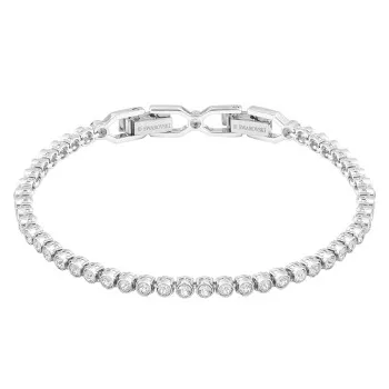 Swarovski® 'Emily' Dames Metaal Armband (sieraad) - Zilverkleurig 1808960