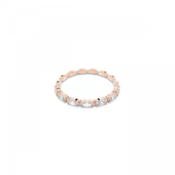 Swarovski® 'Vittore' Dames Verguld Metaal Ring (sieraad) - Rosékleurig 5351769