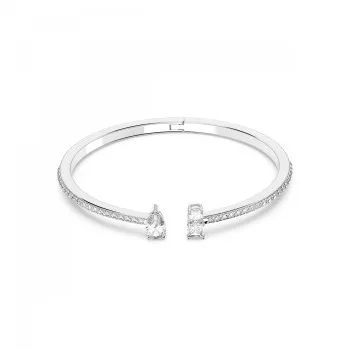Swarovski® 'Attract' Dames Metaal Armband (sieraad) - Zilverkleurig 5556912