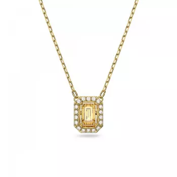 Swarovski® 'Millenia' Women's Gold Plated Metal Necklace - Gold 5598421