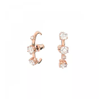 Swarovski® 'Constella' Damen Verchromtem Metall Ohrstulpe - Rosé 5620130