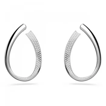 Swarovski® 'Exist' Damen Metall Creolen - Silber 5636490