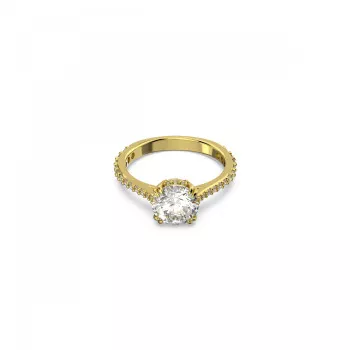 Swarovski® 'Constella' Damen Verchromtem Metall Ring - Gold 5638530